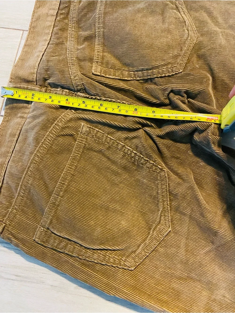 Banana Republic Corduroy Trousers in Warm Brown